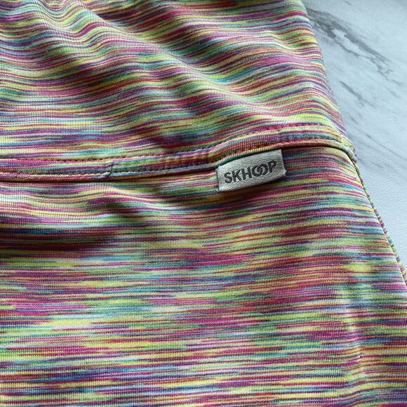 Skhoop Women's Multicolor Skort, Small, Shorts Attached, Activewear Golf Tennis - Picture 3 of 10